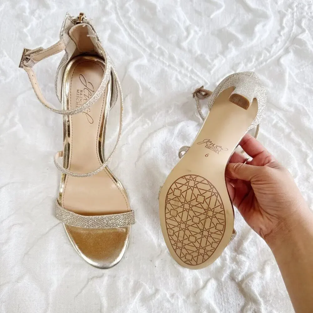 Badgley Mischka Diana Strappy Sandal Size 6 New